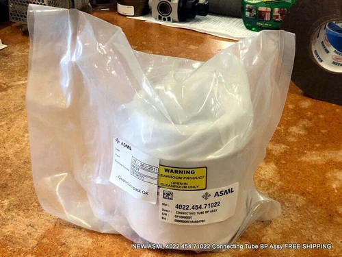 NEW ASML 4022.454.71022 Connecting Tube BP Assy FREE SHIPPING