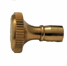 TURN KNOB LAMP PART FOR SOCKET SWITCH: SOLID BRASS, NICKEL, ANTIQUE BRASS