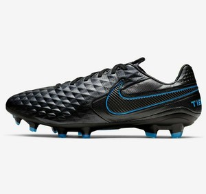 nike tiempo grey and blue