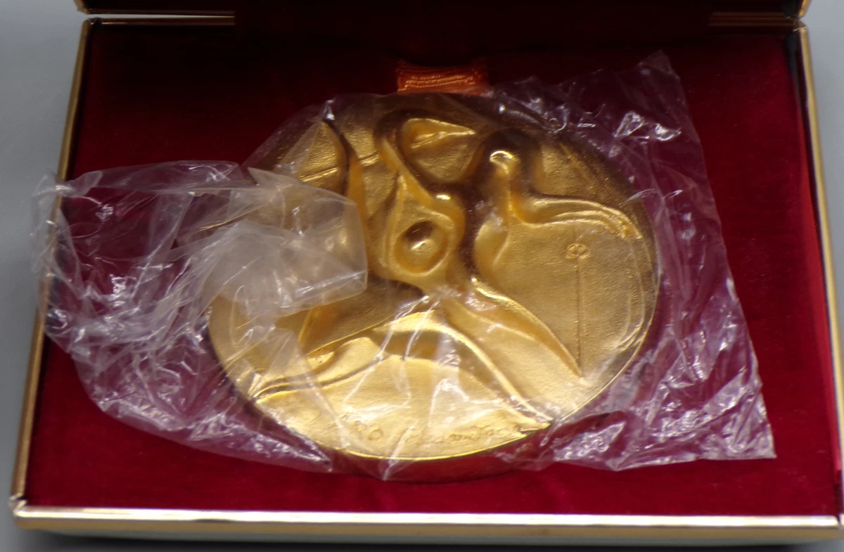 Gold Olympics Fan Apparel and Souvenirs Sapporo 1972 Event for