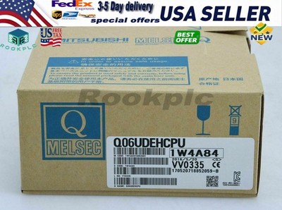 1PC New Mitsubishi Q06UDEHCPU PLC Module Q06UDEHCPU In Box  US Free TAX