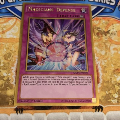 Yugioh Magicians' Defense MVP1-ENG28 1st Edition NM