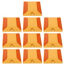  10 Pcs Road Reflective Markers Highway Highly Visible Lane Reflectors