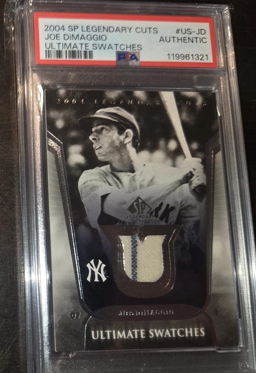 その他 Upper deck 2002 Joe DiMaggio Jersey Card 2002 Upper Deck Piece of History #39 Joe DiMaggio New York Yankees