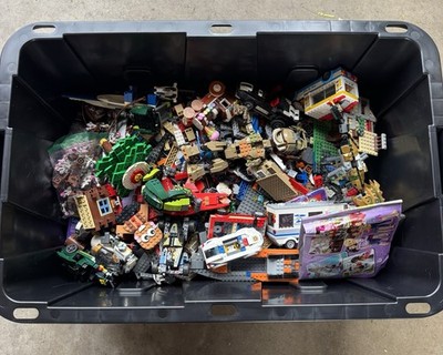 LEGO Bulk 5lb Mix   Ninjago, Star Wars, Marvel, More + Rare Minifigs PLEASE READ