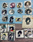 My Hero Academia Aizawa Shota Badges Keychain Set Acrylic Pins Collectibles Lot