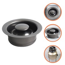  Sink Plug Garbage Disposal Flange with Stopper Kitchens Waste Drain Tool