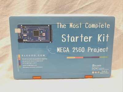 ELEGOO Mega 2560 R3 Complete Starter Kit Arduino Compatible w/ Case & Manual