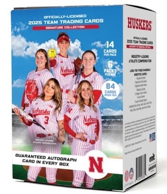   Pick your single card 2025 ONIT Huskers Nebraska Cornhuskers SOFTBALL   