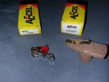 ACCEL DISTRIBUTOR POINTS & ROTOR - 1962-72 CHRYSLER/DODGE/PLYMOUTH/MOPAR V-8