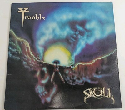 Trouble The Skull Original 1985 Vinyl Metal Blade Records Doom Metal OOP