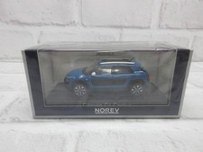 Mini car 1/43 Norev Citroen C4 Cactus 2016 Blue Baltic Blue model car From