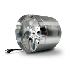 Inductor 10 inch Corded In-Line Duct Fan Cooling System Heavy Duty Galvanize NEW