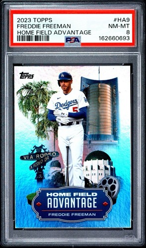 Freddie Freeman #HA-9 2023 Topps Home Field Advantage card