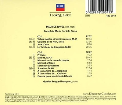 Sämtliche Solo-Klavierwerke [CD]