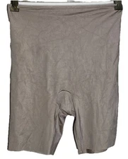 SPANX 313 Simplicity Nude Satin Shaping Shorts Medium NWOT