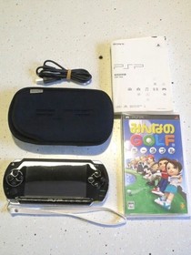 PSP "Playstation Portable"  PSP - 1000 black Sony game japan Console only Used
