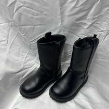 Old Navy Faux-Leather Side-Zip Boots for Toddler Girls