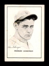 1950 Callahan HOF #34 Charles Gehringer   EX X2603442