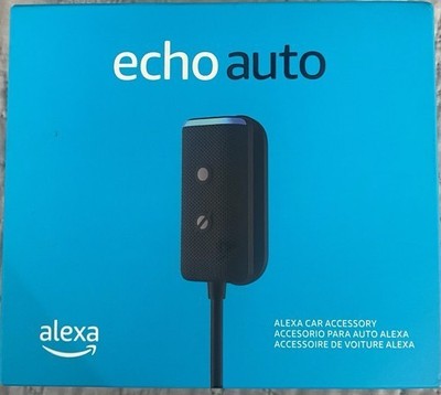 Amazon Echo Auto (2nd Gen) w/Alexa Voice Assistant - Black (G2R8WD) New Sealed