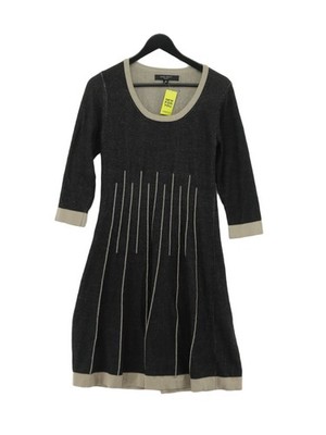 Nine West A-Linie Midikleid S in Schwarz