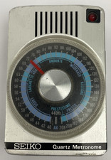 Vintage Seiko Quartz Metronome  SQM-357  for Music Band Choir  Made in Japan