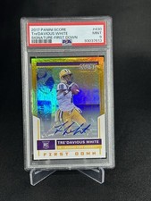 2017 Score Tre'Davious White Rookie RC Auto Gold /10 - PSA 9 POP 1 (Non Higher)