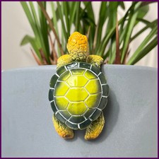 1Pc Little Turtle Resin Ornament, Coastal Home Theme, Christmas Gift for Mom