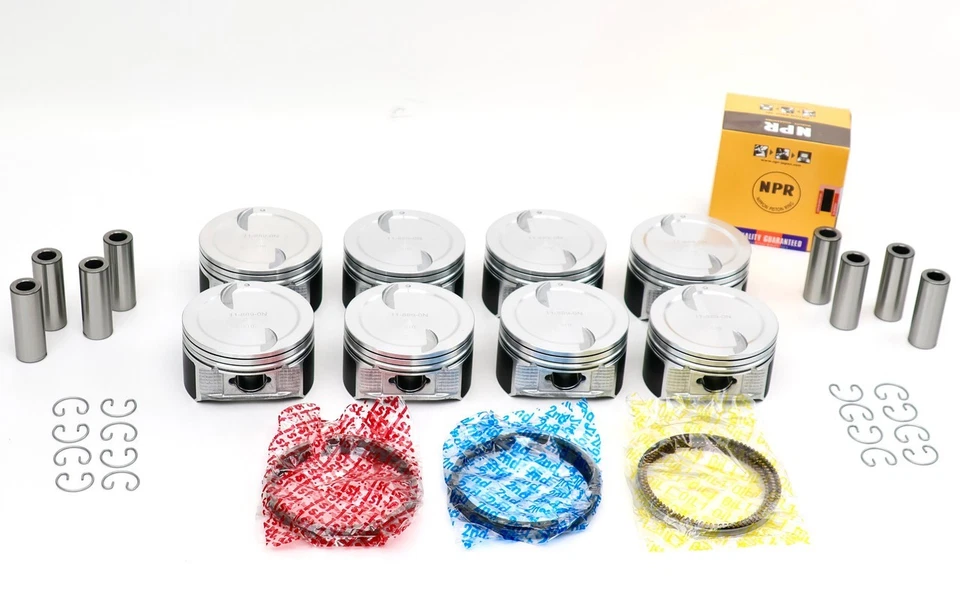 Stock Replacement L96 LY6 L76 NPR Pistons with Rings 2007-2020 GM 6.0L Truck SUV - Image 4 of 4