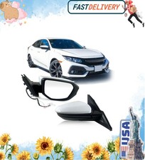 Right Passenger Side Door Mirror For 2016-2021 HONDA CIVIC LX SE Sport with