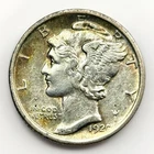 1920 Mercury Dime 10C AU Better Early Silver Type Coin Philadelphia Mint Key P