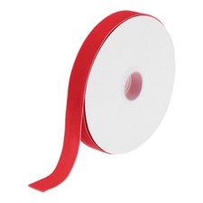 Velvet Ribbon Gift Wrapping 3/4" x 15 Yard Bright Red Single Face Velvet
