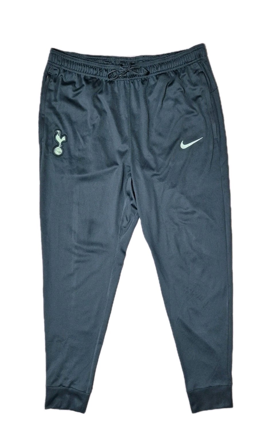 Tottenham Hotpsur Nike Dri Fit Tracksuit Bottoms Mens L W35 x L30 Green Joggers