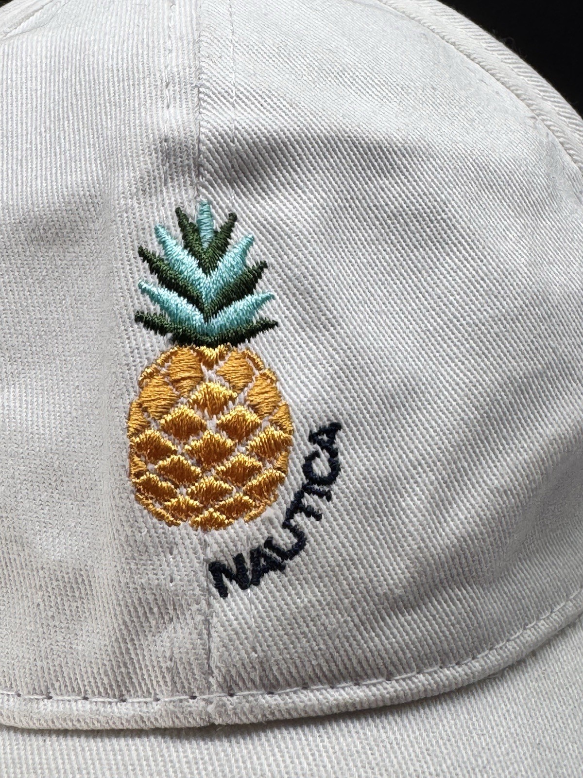 Nautica Pineapple Baseball Hat Strapback Adjustab… - image 3