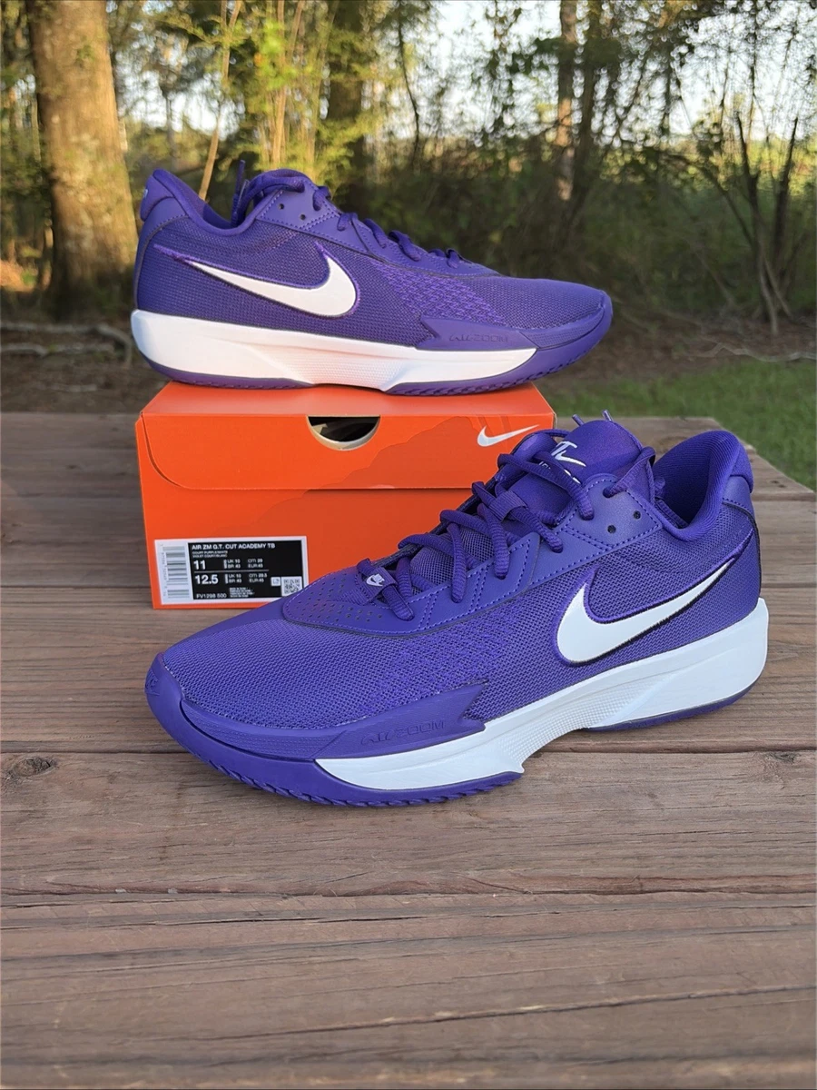 Nike Air Zoom GT Cut Academy TB White Court Purple for Sale