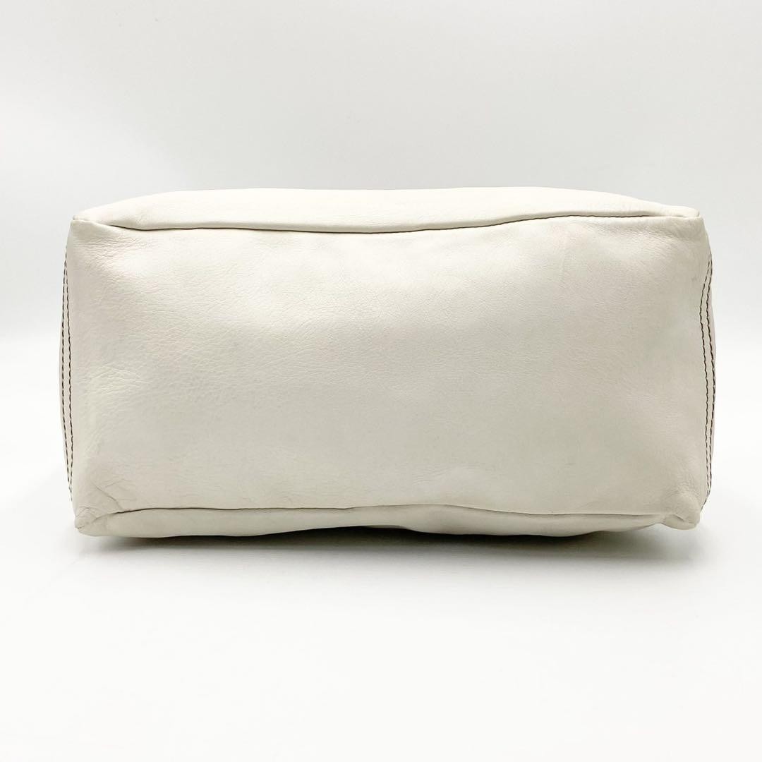 Miu Miu Archive One Shoulder Bag All Leather Logo Vintage