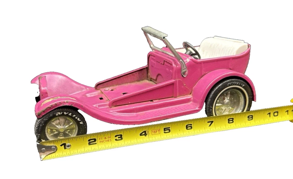 De colección Nylint Ford Modelo T Grabber Hot Rod Acero Prensado Rosa Caliente EE. UU. Foto 2 de 4