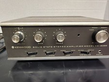 Vintage Kenwood Amplifier Model KA-2000 Tested working