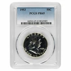 1953 Franklin Half Dollar 50C PCGS PR 65