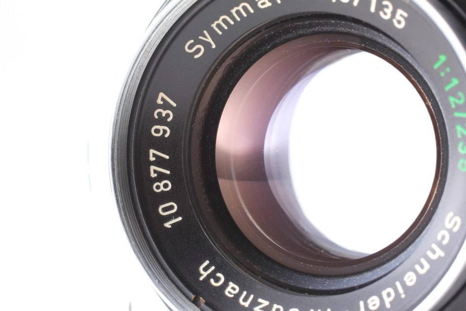 [Exc+5] Lente Schneider Kreuznach Symmar 135 mm F/5,6 235 mm F/12 de JAPÓN Foto 2 de 4