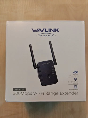 WAVLINK WiFi Extender, N300 WiFi Booster, Router, Repeater and AP mode, MIMO