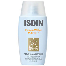 NIB 100 Authentic ISDIN Fusion Water Magic SPF 40 Sunscreen 50 mL