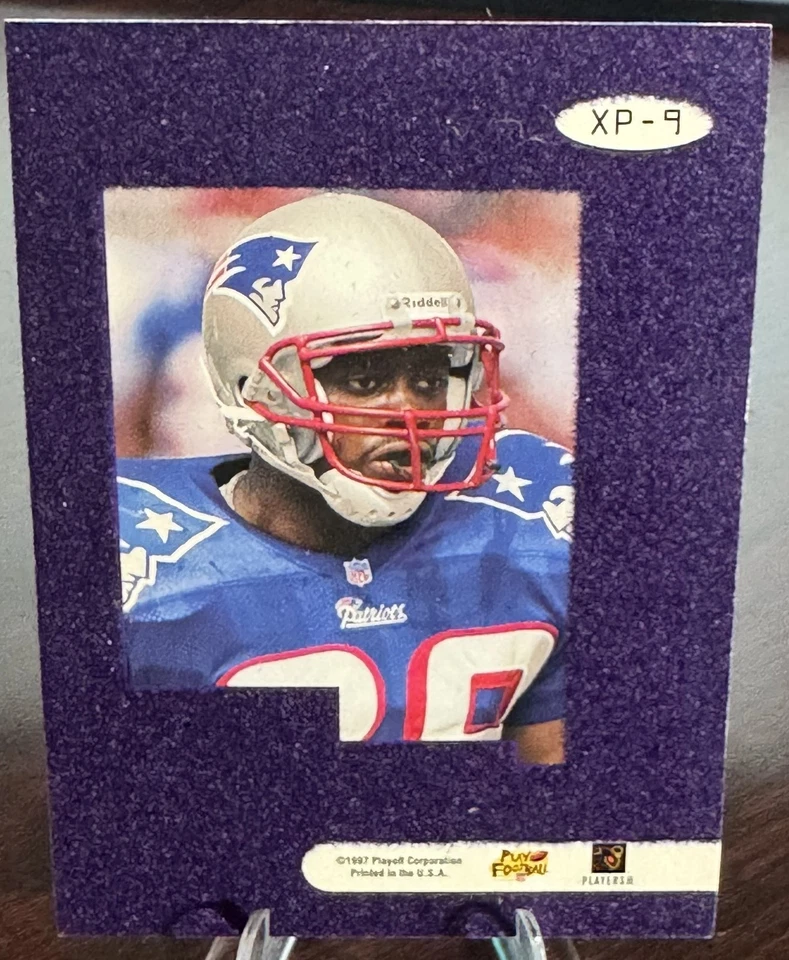 1997 PLAYOFF FIRST & TEN XTRA POINT PURPLE - CURTIS MARTIN - (1 IN 4,320 PACKS) - Image 2 of 2