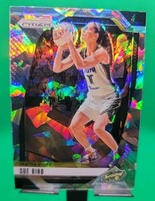 Sue Bird 2024 Panini Prizm WNBA - #112 Cracked Ice Prizm Seattle Storm