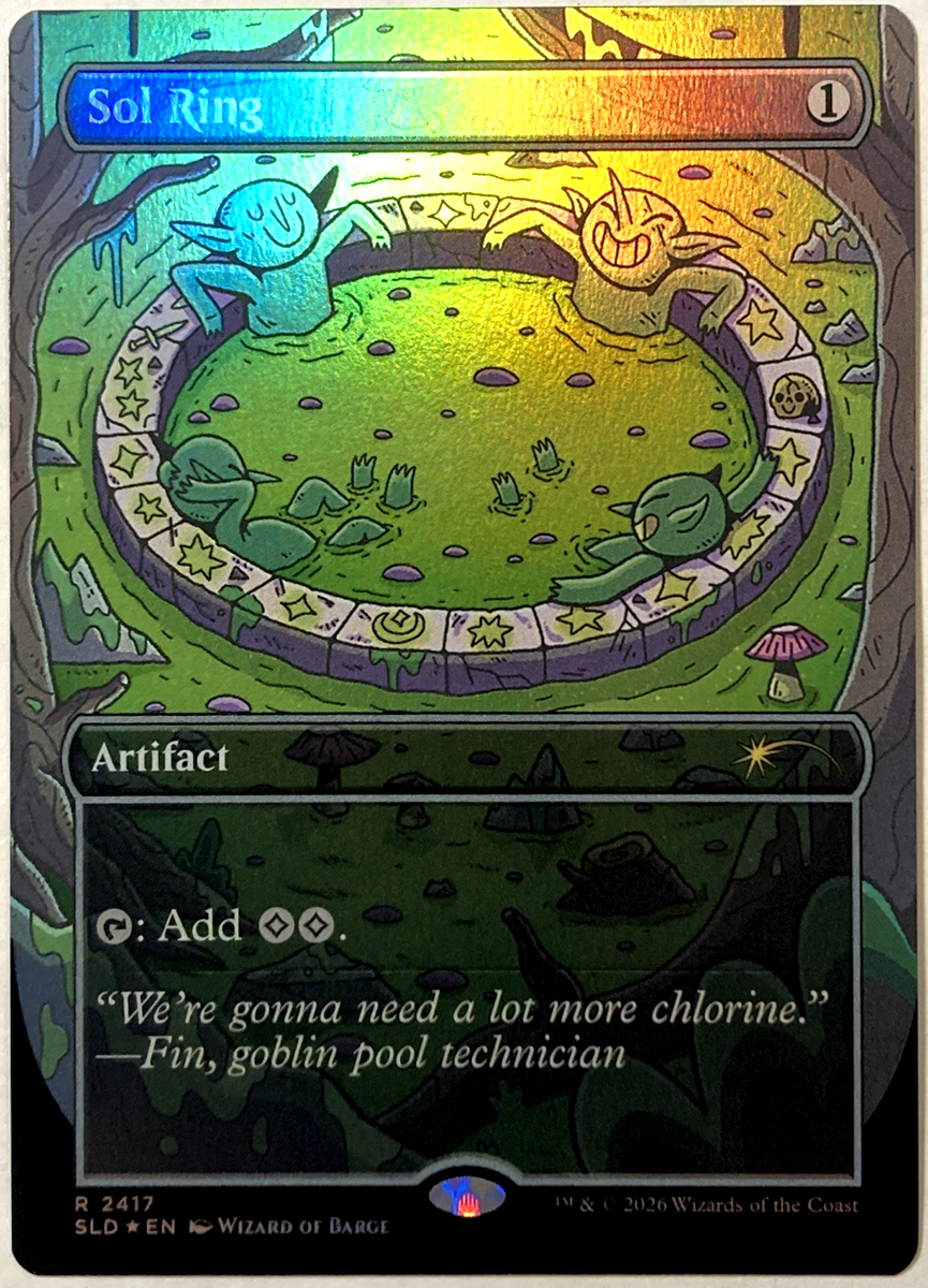 MTG Sol Ring (Foil) Secret Lair Goblin Storm 2417 NM | eBay