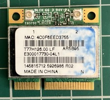 Atheros ATH-AR5B95 Bezprzewodowa karta laptopa WiFi 802.11b/g/n 150mbps MiniPCIe