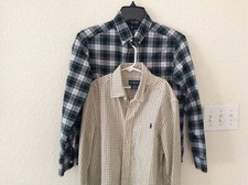 New without tags Ralph Lauren boy's shirts 2 pc. set size L 14-16 