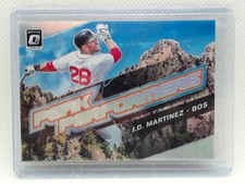 J.D. Martinez 2019 Donruss Optic Baseball Peak Performers SILVER Boston Red Sox