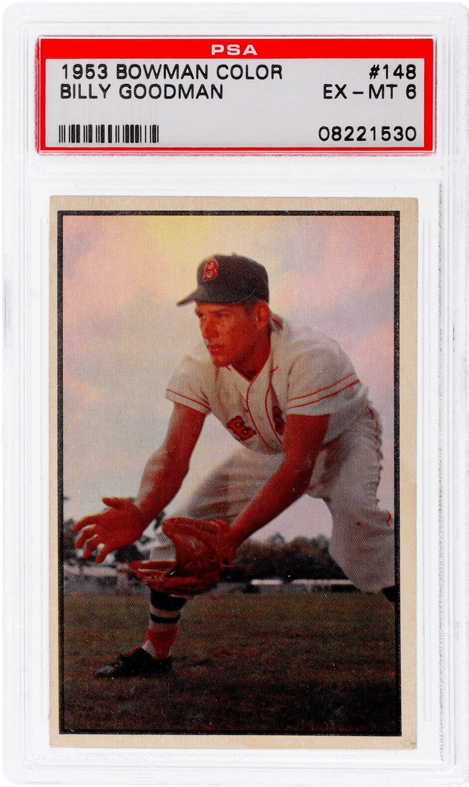 1953 Bowman Billy Goodman Color #148 PSA 6