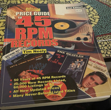 Goldmine Price Guide to 45 Rpm Records Tim Neely Buch 1999 Vinyl Schalplatten